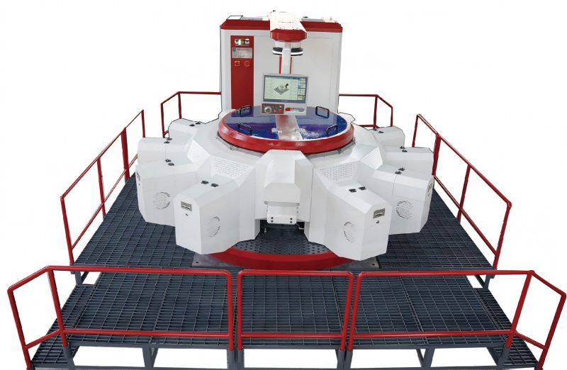 多轴多工位车铣复合加工中心